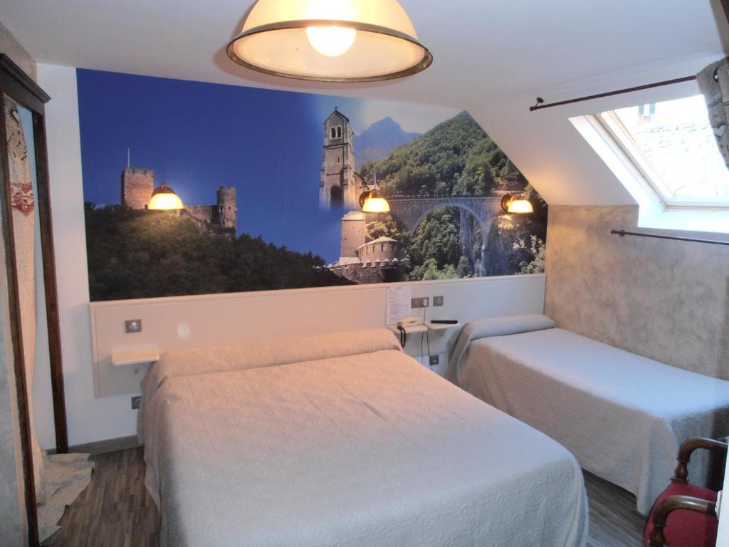 Hotel Panoramic Et Des Bains Luz-Saint-Sauveur Phòng bức ảnh